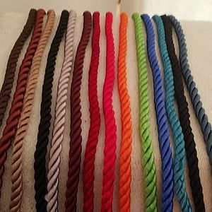 Necklace cords for pendants.